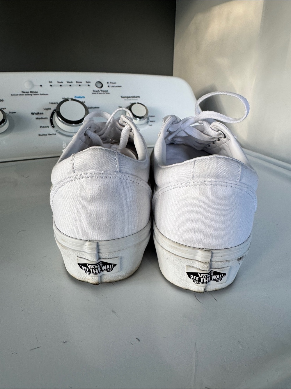 White platform vans - Picture 3 of 8